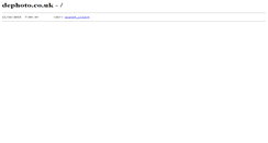 Desktop Screenshot of dephoto.co.uk